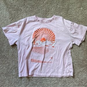 pink the doors gap band tee in size L